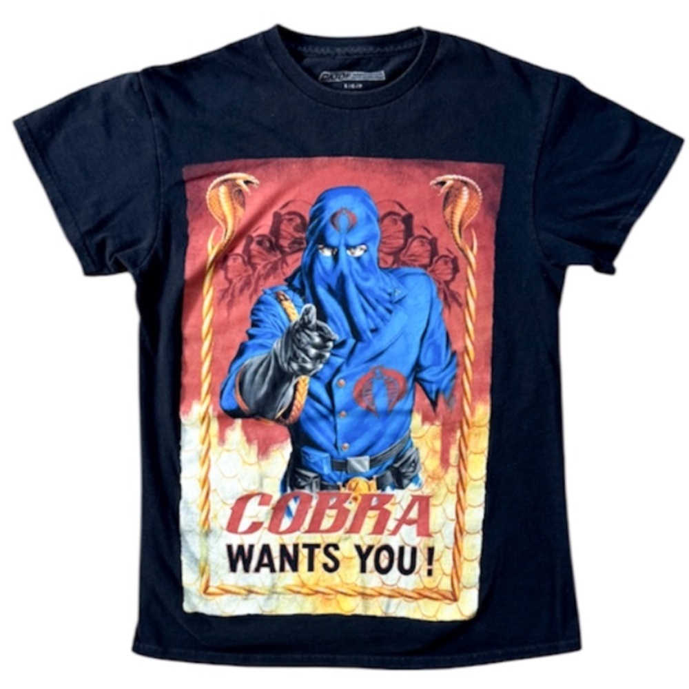 Cobra Wants You 2017 G.I. Joe T-shirt Men’s Size (S)